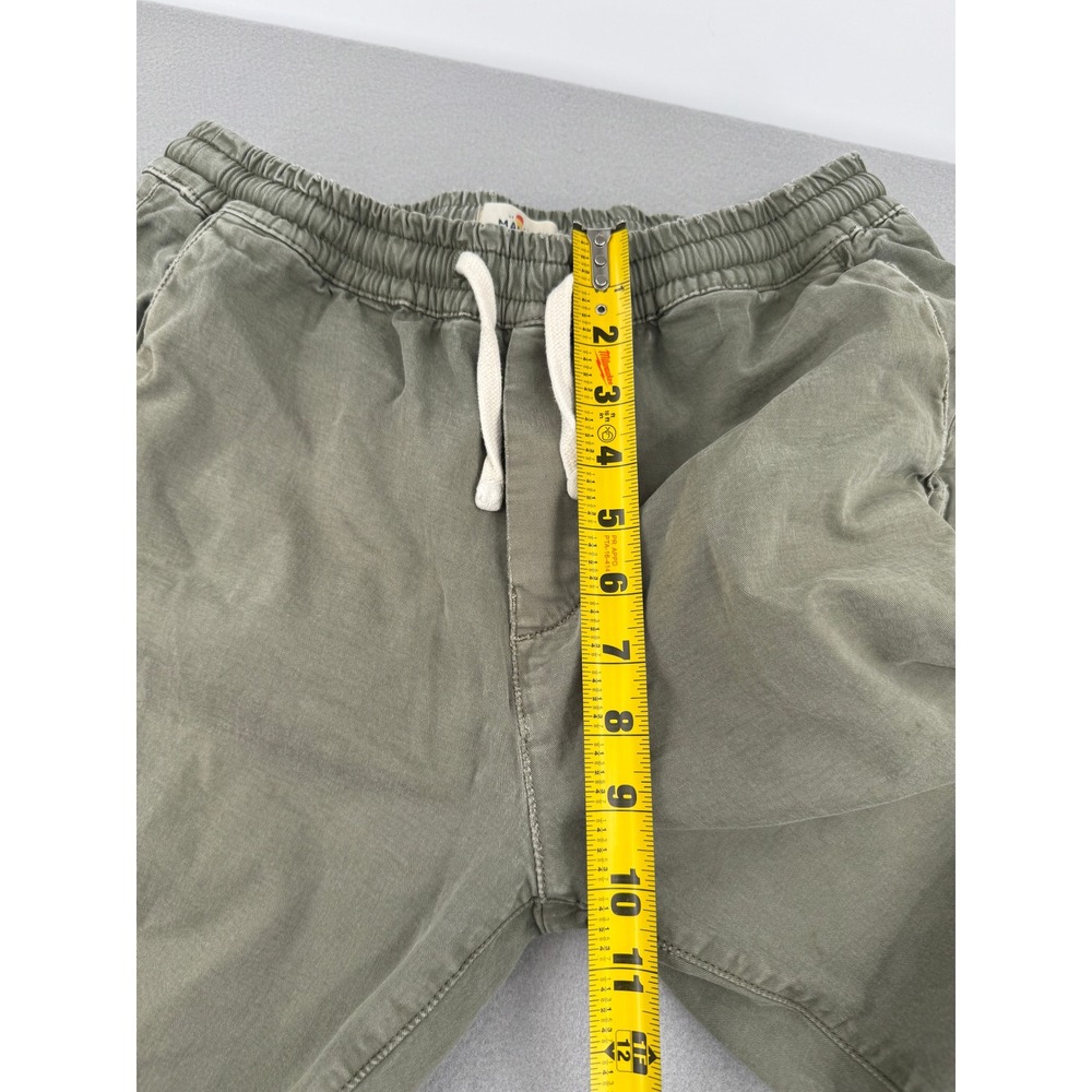 Marine Layer Mens Saturday Slim Fit Drawstring Pants Olive Green Medium Outdoors - Picture 8 of 13